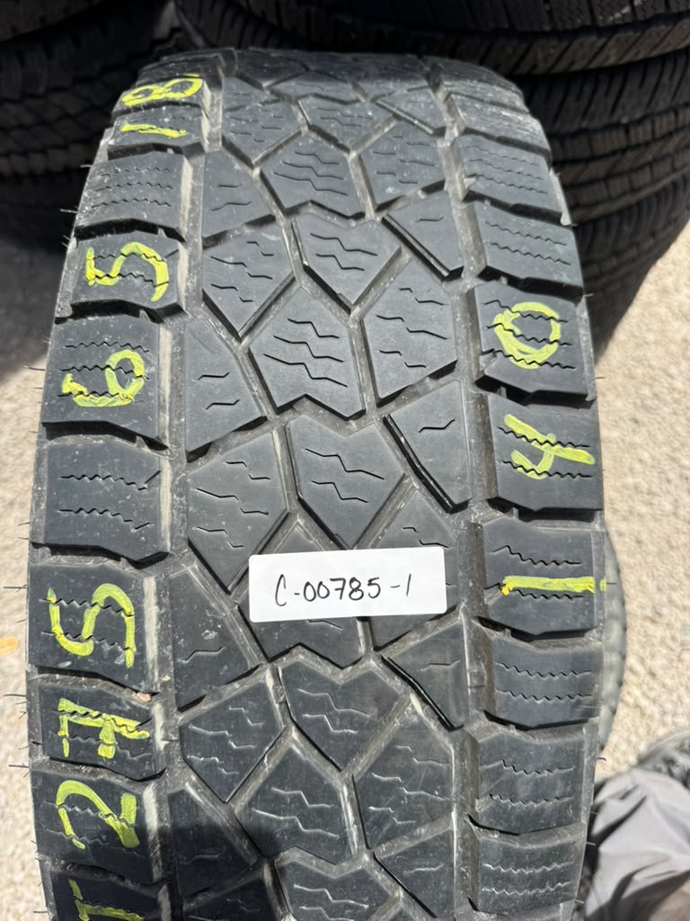 LT275/65R18 Pair (2 Used Tires) DeanTires Back Country