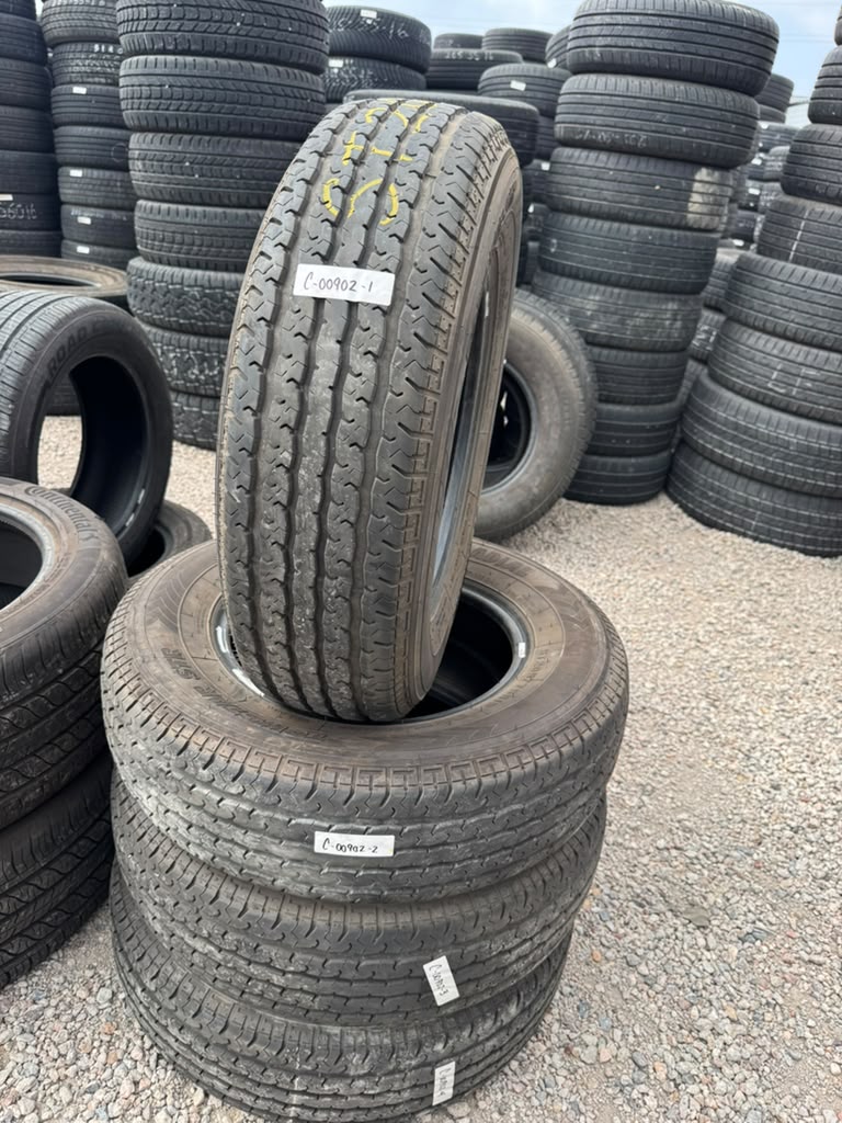 ST205/75R15 Set (4 Used Tires) Towstar ST RADIAL