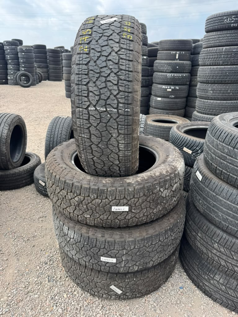 275/60R20 Set (4 Used Tires) Goodyear TrailRunner