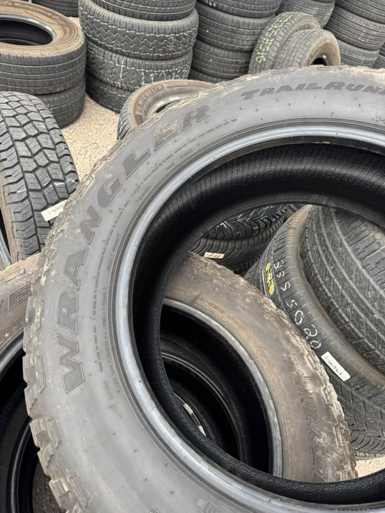 275/60R20 Set (4 Used Tires) Goodyear TrailRunner