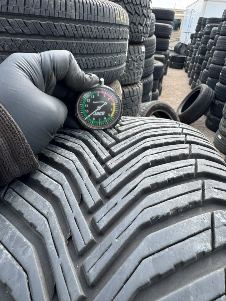 235/55R20 Set (4 Used Tires) Michelin Cross Climate
