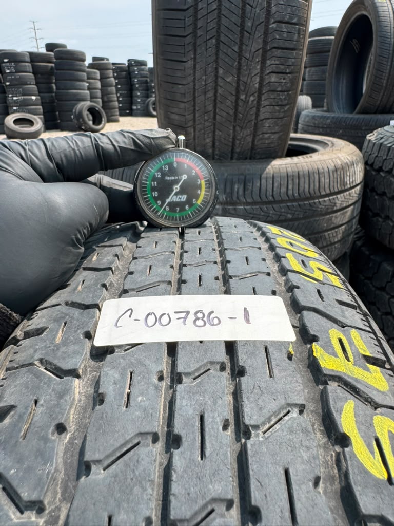 ST205/75R14 Pair (2 Used Tires) Goodyear Endurance