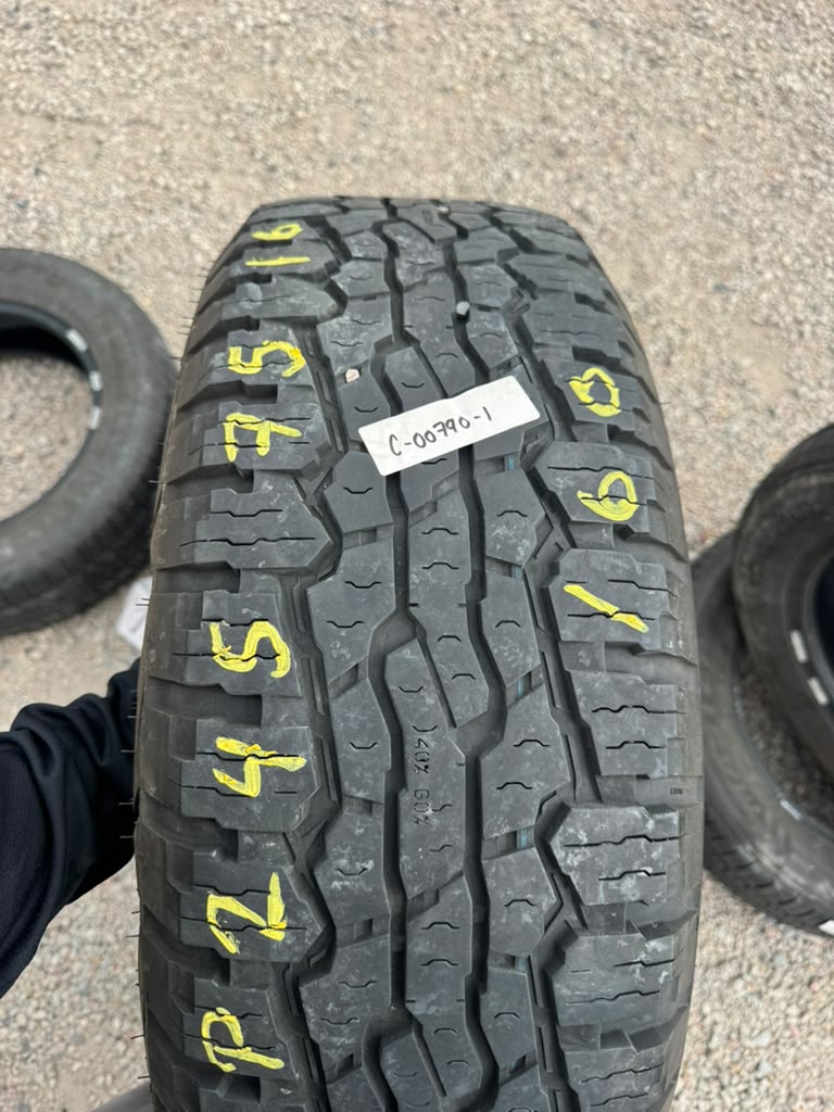 245/75R16 Pair (2 Used Tires) Nokian Tyres Outpost