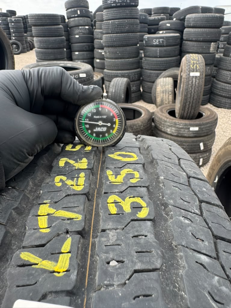LT225/75R16 Set (4 Used Tires) Nexen Roadian CT8