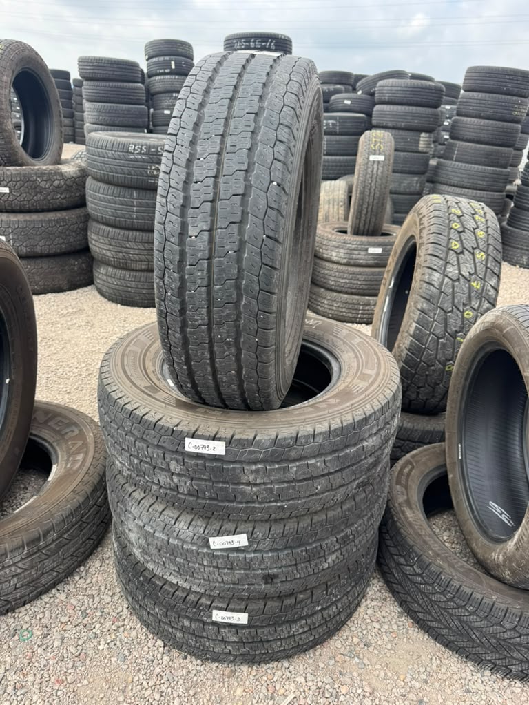 LT225/75R16 Set (4 Used Tires) Nexen Roadian CT8