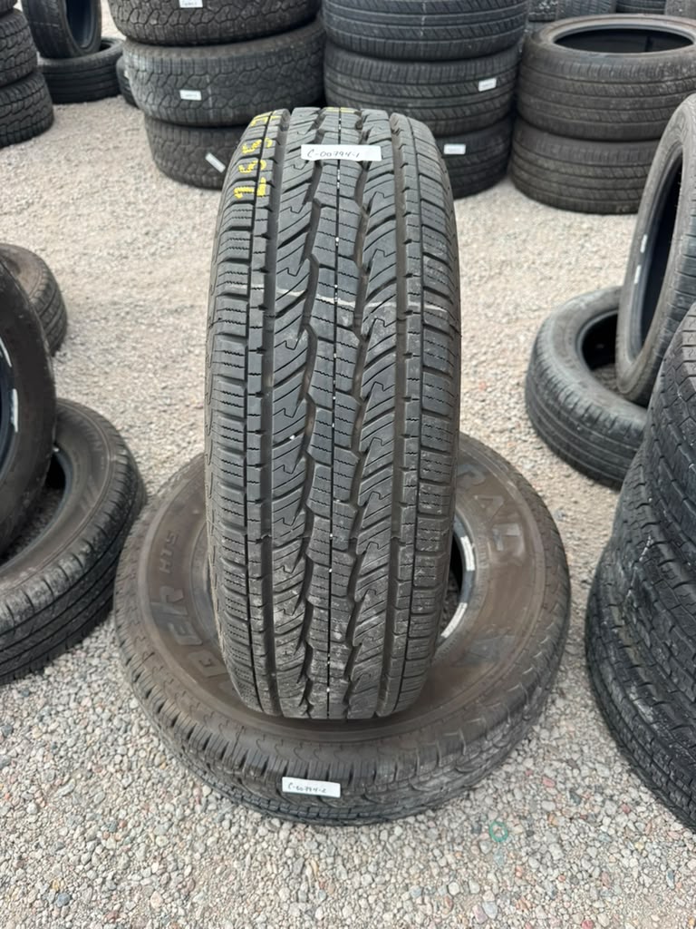 255/70R17 Pair (2 Used Tires) General Grabber