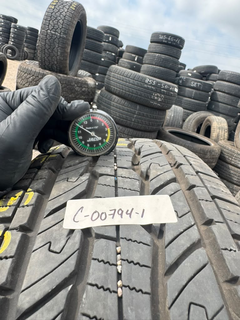 255/70R17 Pair (2 Used Tires) General Grabber