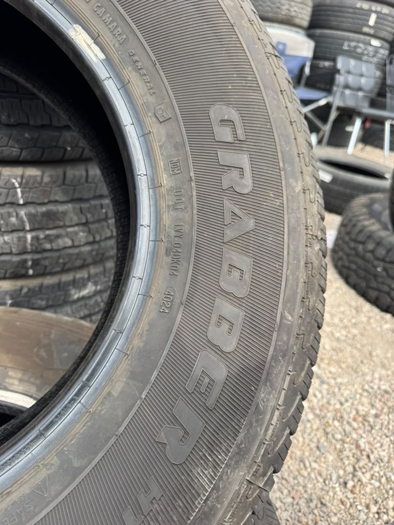 255/70R17 Pair (2 Used Tires) General Grabber