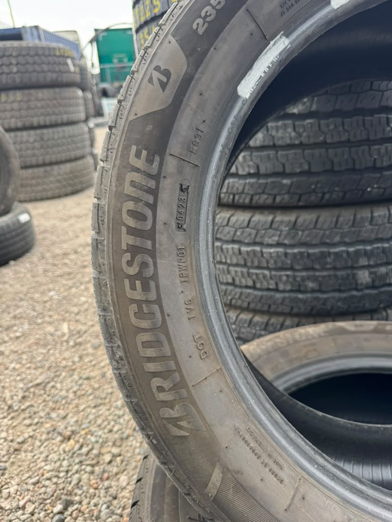 235/50R18 Pair (2 Used Tires) Bridgestone WeatherPeak