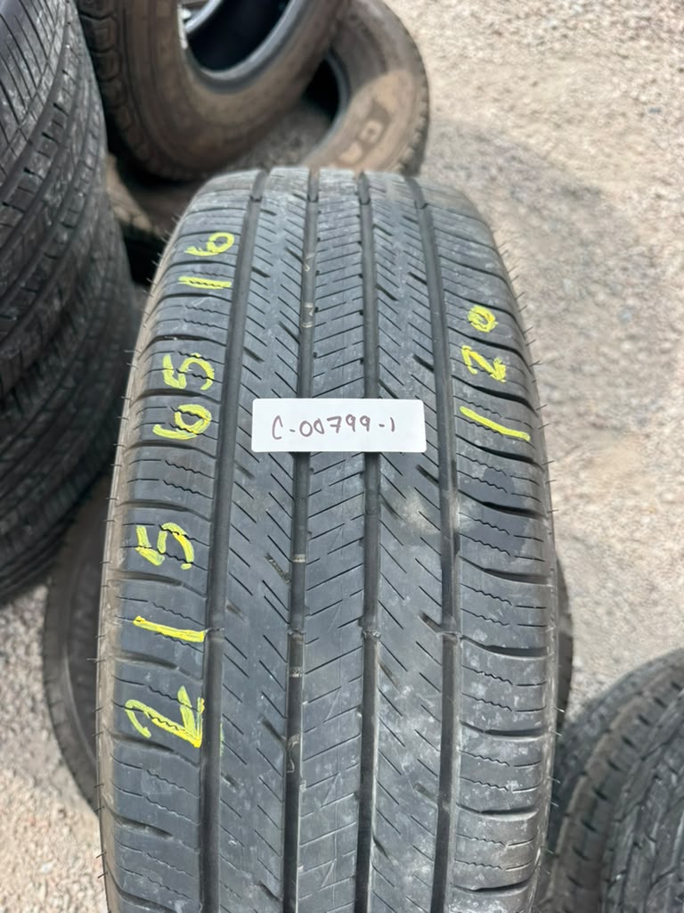 215/65R16 Pair (2 Used Tires) Mazama Luxury Touring