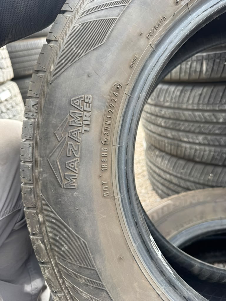 215/65R16 Pair (2 Used Tires) Mazama Luxury Touring