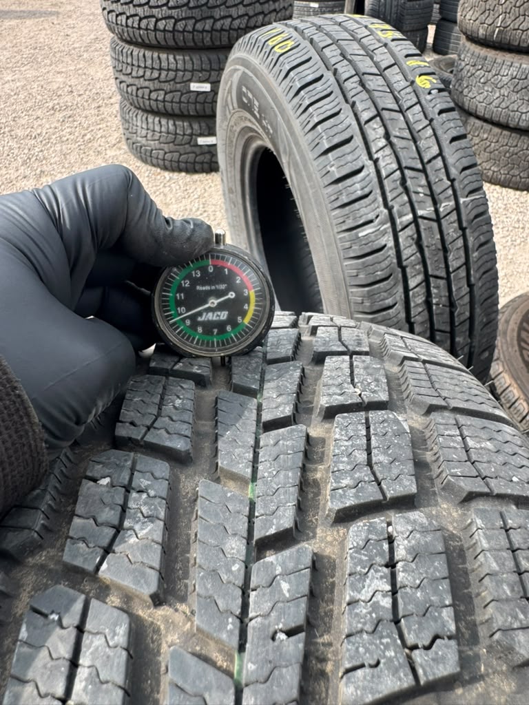245/60R18 Pair (2 Used Tires) Firestone WeatherGrip