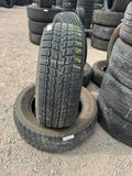 245/60R18 Pair (2 Used Tires) Firestone WeatherGrip