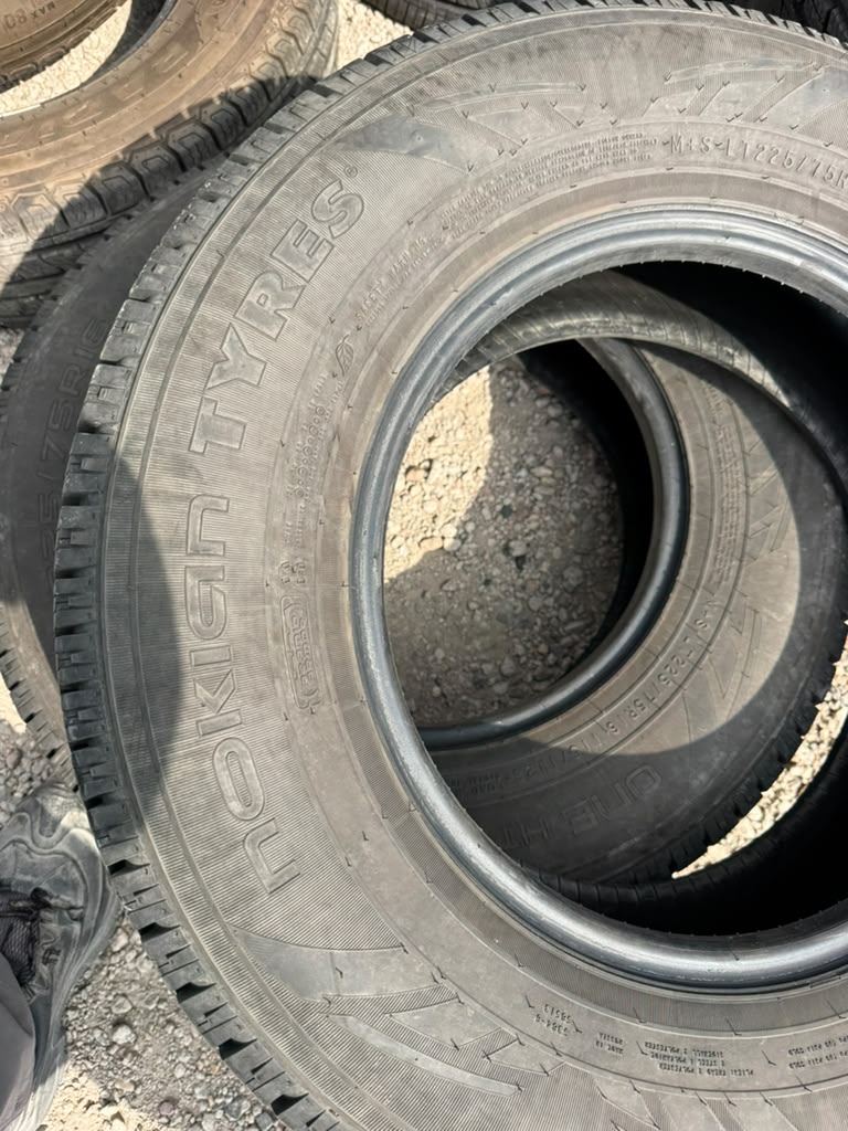 LT225/75R16 Pair (2 Used Tires) Nokian One
