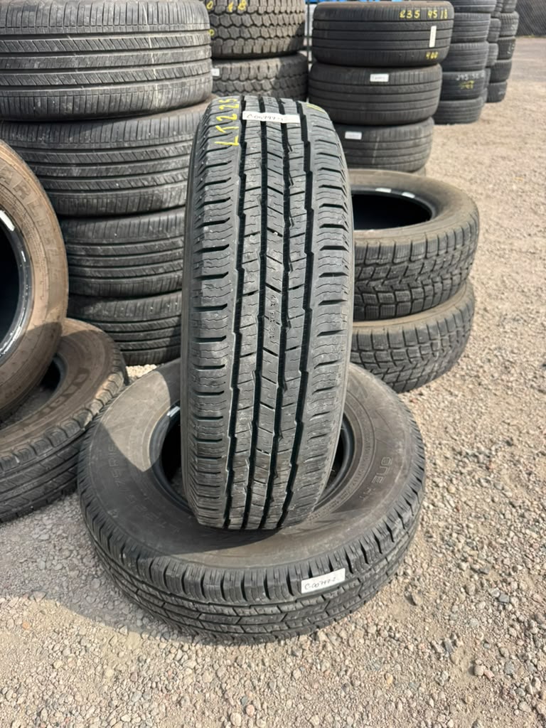 LT225/75R16 Pair (2 Used Tires) Nokian One