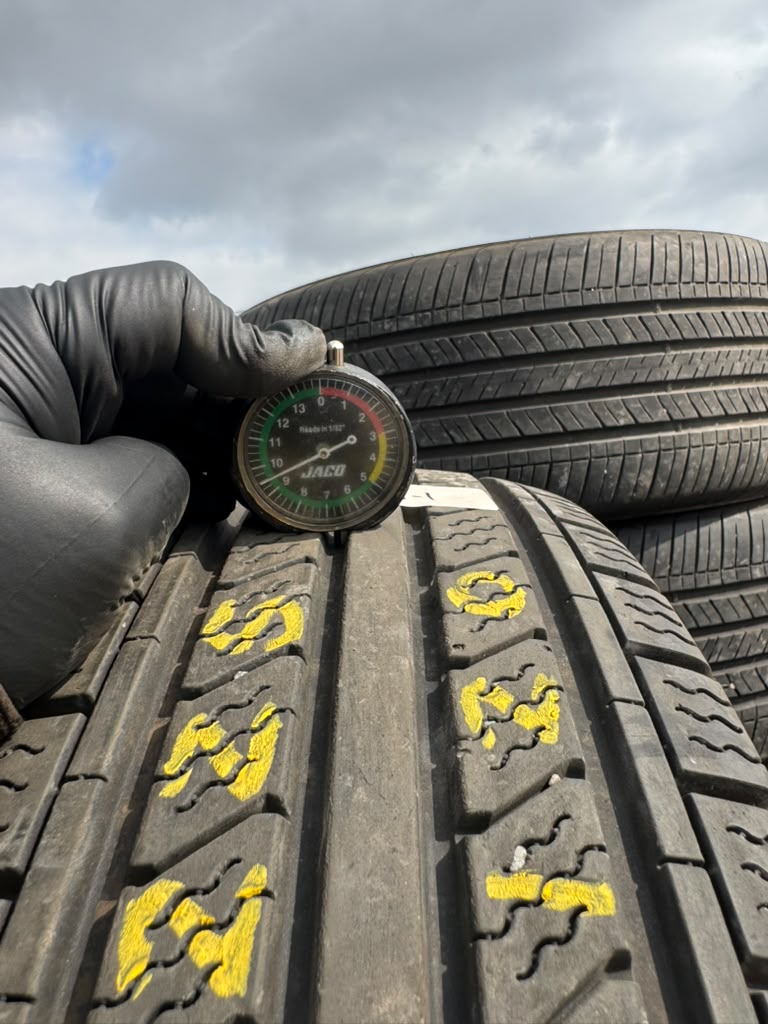 ST225/75R15 Pair (2 Used Tires) Carlisle ST
