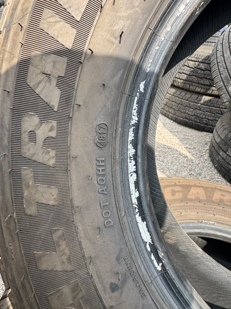 ST225/75R15 Pair (2 Used Tires) Carlisle ST