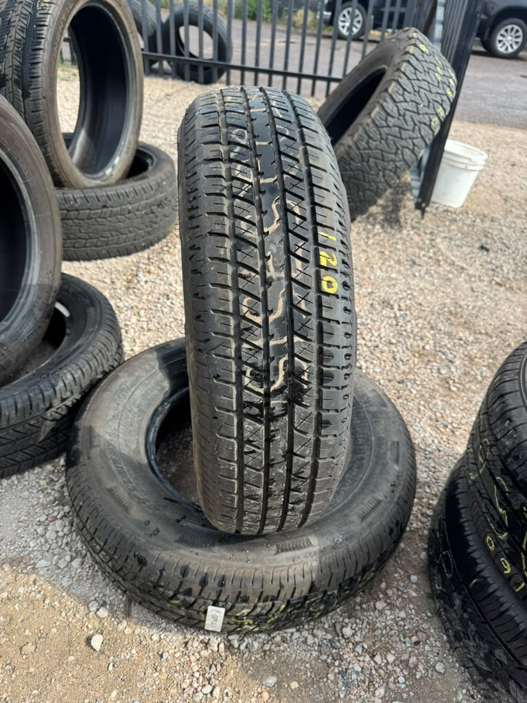 ST225/75R15 Pair (2 Used Tires) Rainier ST