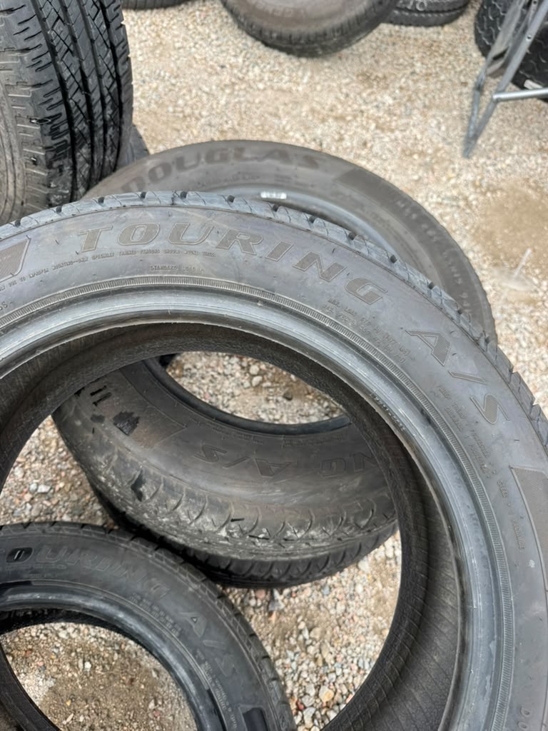 225/50R17 Pair (2 Used Tires) Douglas Touring