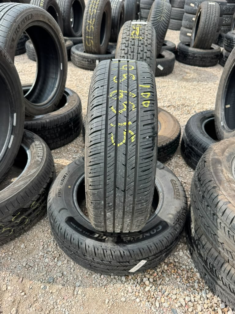 195/65R15 Pair (2 Used Tires) Caldera Confidence