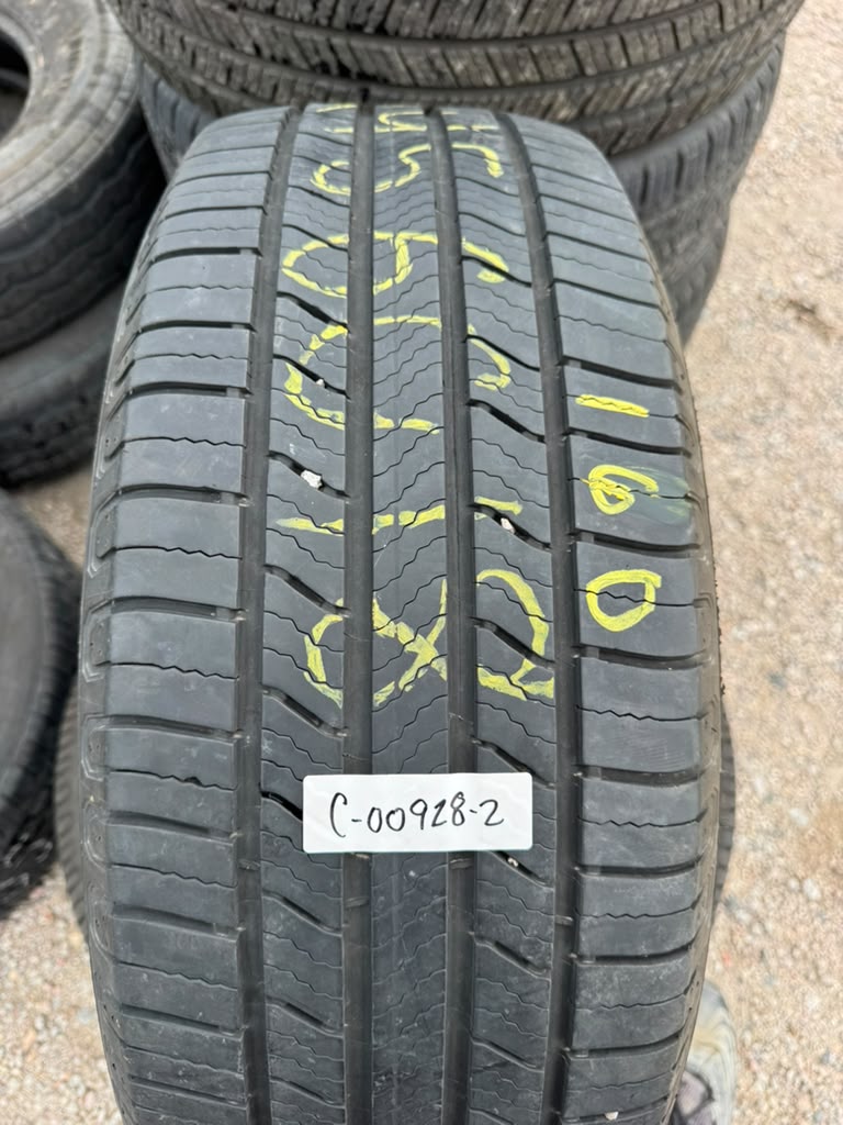245/60R18 Pair (2 Used Tires)Michelin X Tour