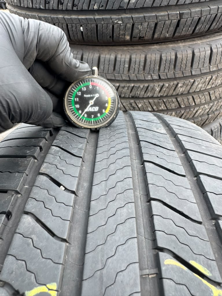245/60R18 Pair (2 Used Tires)Michelin X Tour