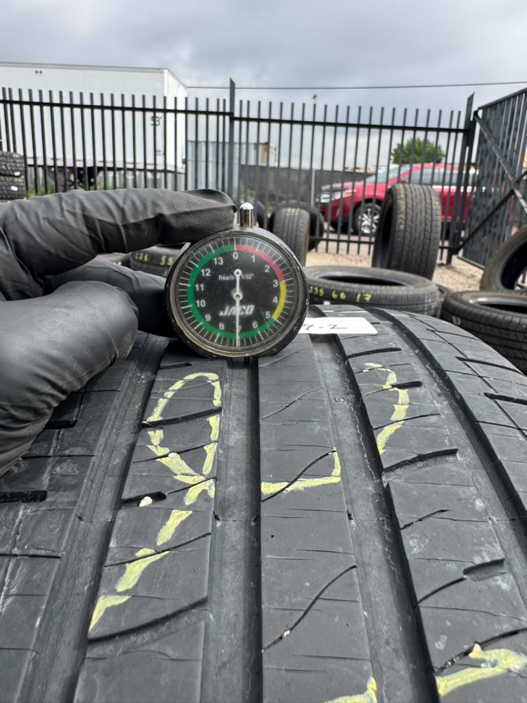 215/55R16 Pair (2 Used Tires) Mastercraft Stratus