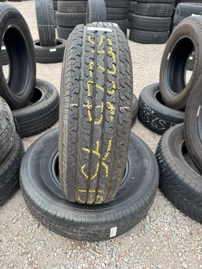 ST225/75R15 Pair (2 Used Tires) Towstar STR