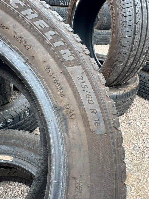 215/60R16 Pair (2 Used Tires) Michelin Cross Climate - 📍 Commerce City