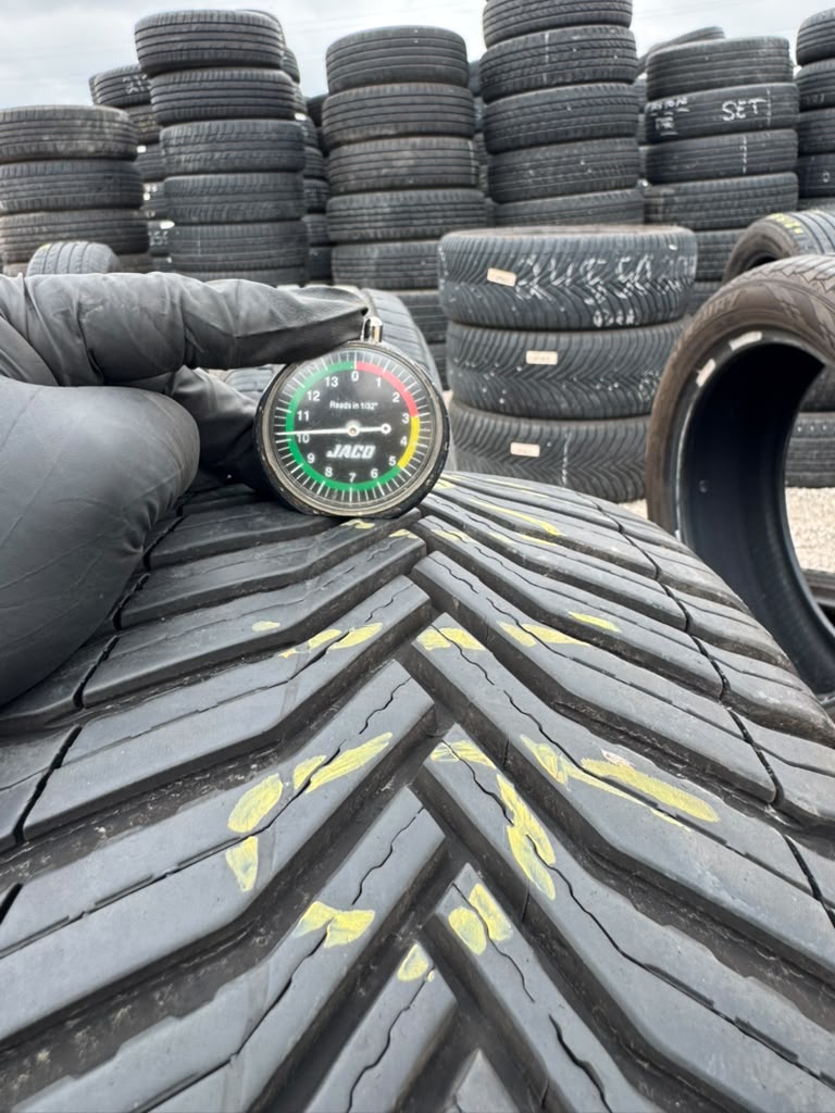 215/60R16 Pair (2 Used Tires) Michelin Cross Climate