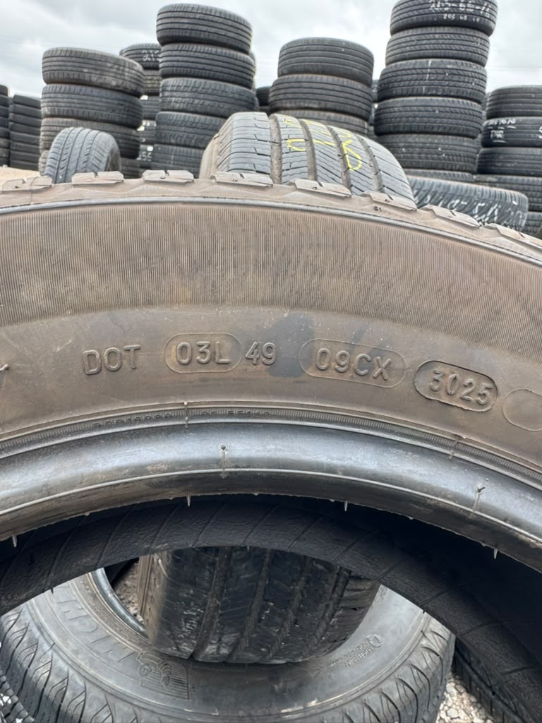 215/60R16 Pair (2 Used Tires) Michelin Cross Climate