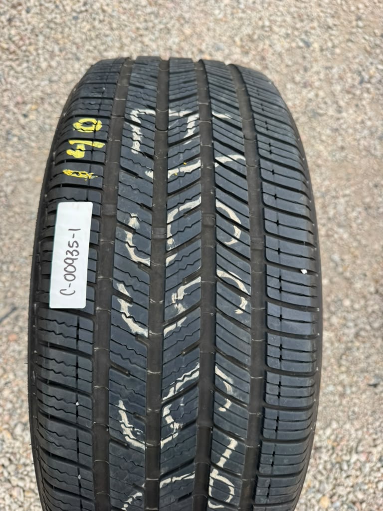 225/55R17 Pair (2 Used Tires) Bridgestone Drive Guard Run Flat