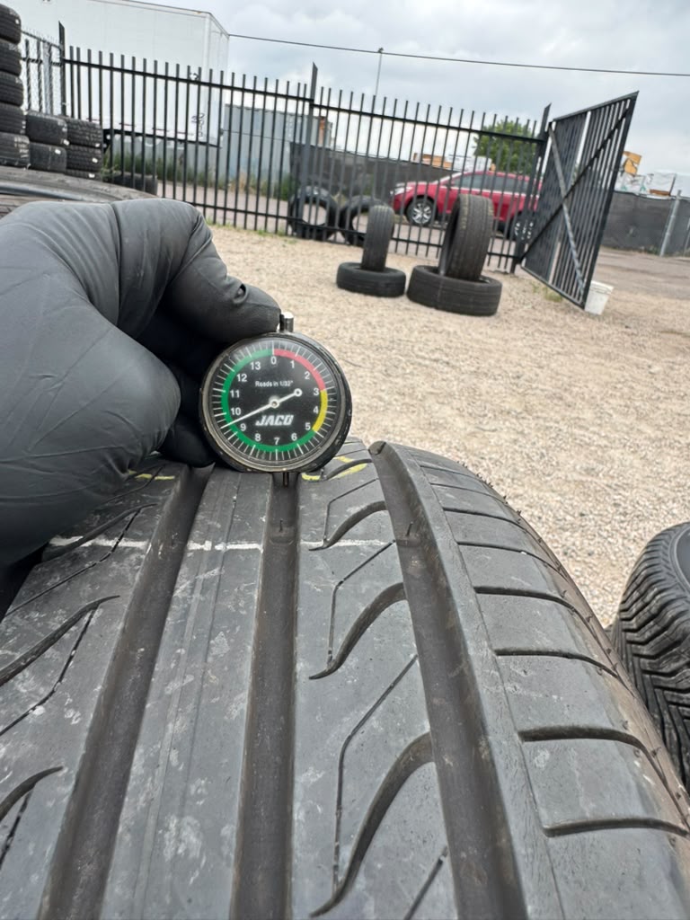 215/50R17 Pair (2 Used Tires) Sentury UHP