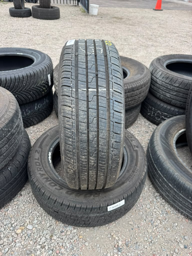 195/60R15 Pair (2 Used Tires) DeanTires Road Control