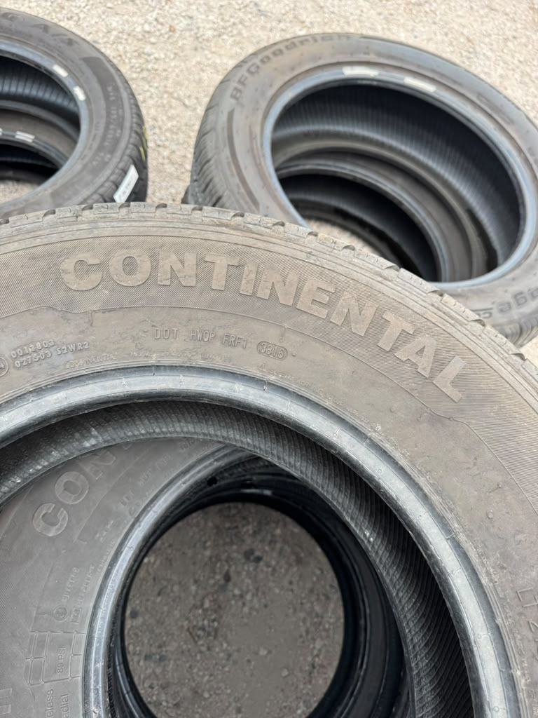 LT215/85R16 Set (4 Used Tires) Continental VancoFourSeason