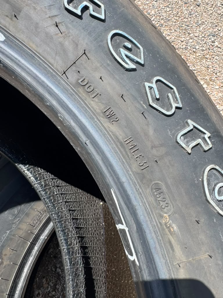 265/70R18 Pair (2 Used Tires) Firestone destination LE3