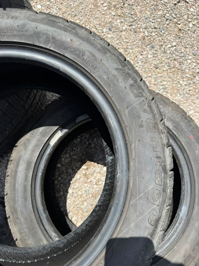 205/55R16 Pair (2 Used Tires) Bfgoodrich Advantage