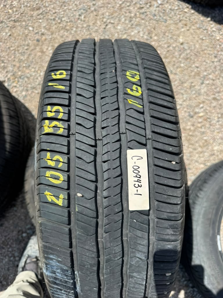 205/55R16 Pair (2 Used Tires) Bfgoodrich Advantage