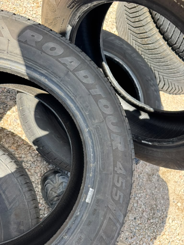 205/65R16 Pair (2 Used Tires) Hercules Road Tour 455