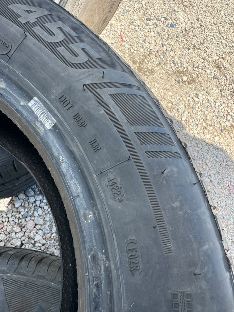 205/65R16 Pair (2 Used Tires) Hercules Road Tour 455