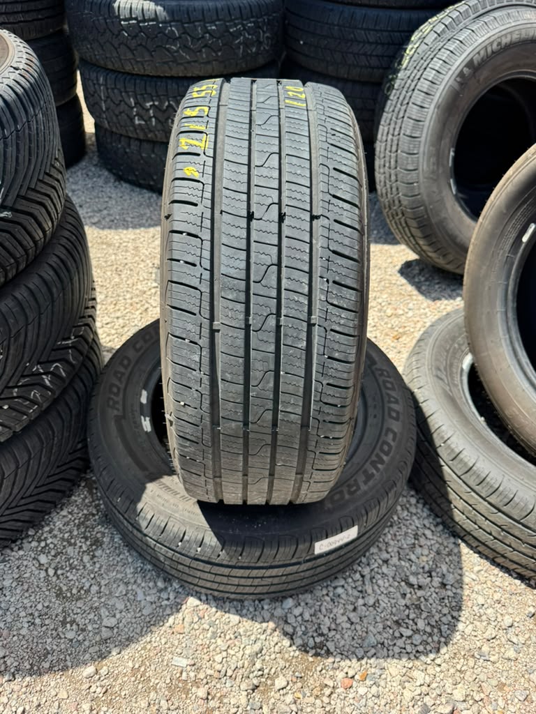 215/55R16 Pair (2 Used Tires) DeanTires Road Control