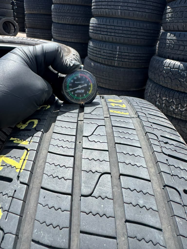 215/55R16 Pair (2 Used Tires) DeanTires Road Control