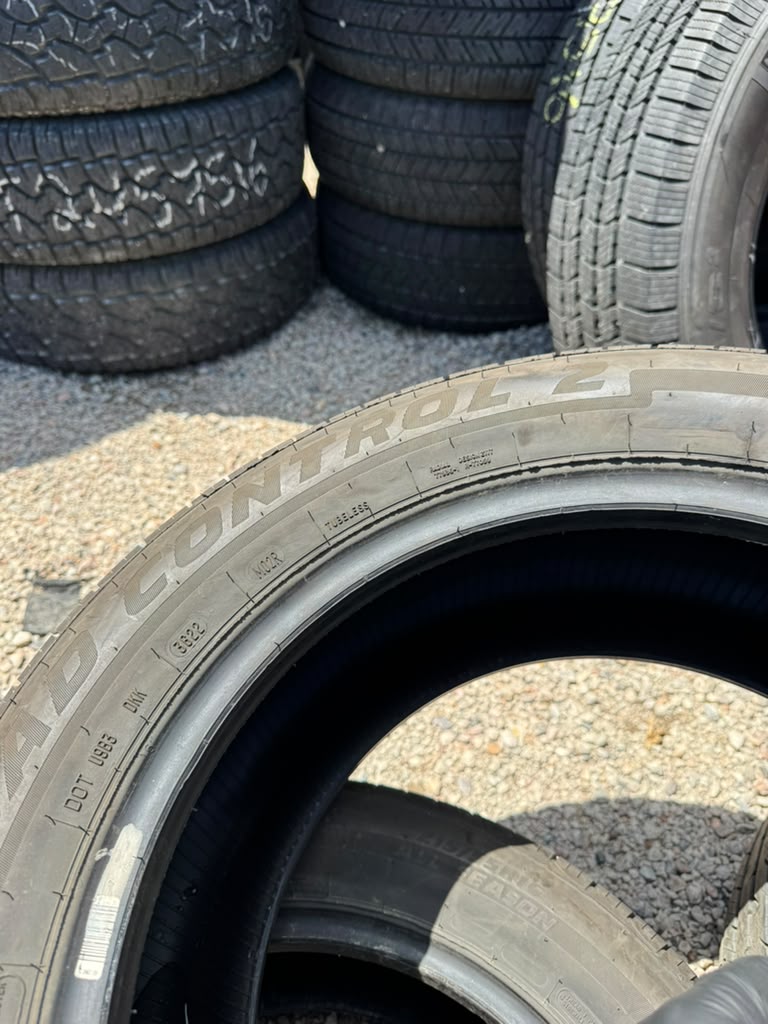 215/55R16 Pair (2 Used Tires) DeanTires Road Control