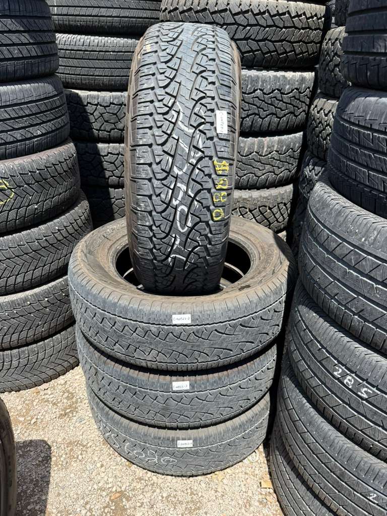 275/60R20 Set (4 Used Tires) Pirelli Scorpian ATR