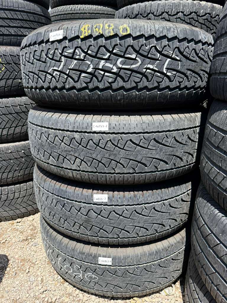 275/60R20 Set (4 Used Tires) Pirelli Scorpian ATR