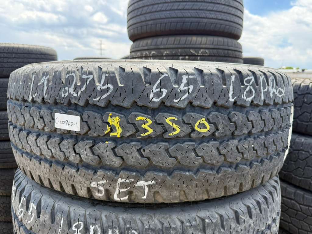 LT275/65R18 Set (4 Used Tires) Firestone Transforce AT