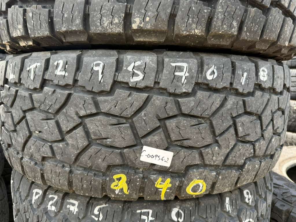 LT295/70R18 Pair (2 Used Tires) Toyo Open Country AT3