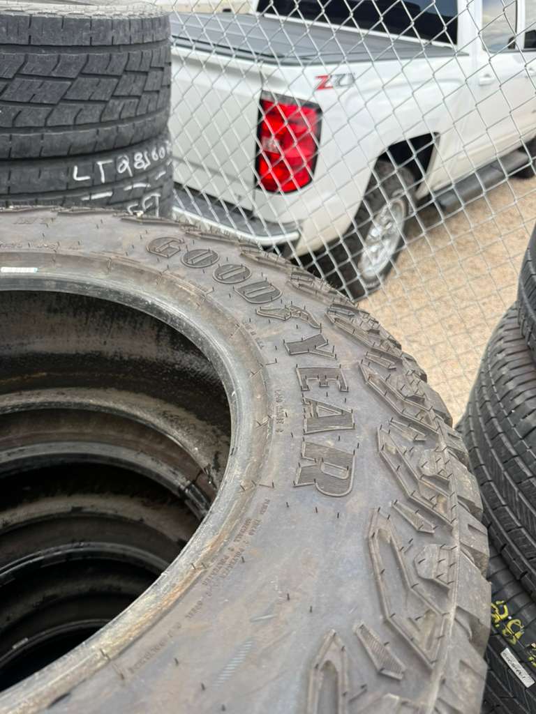 LT275/70R18 (3 Used Tires) Goodyear Wrangler Territory MT