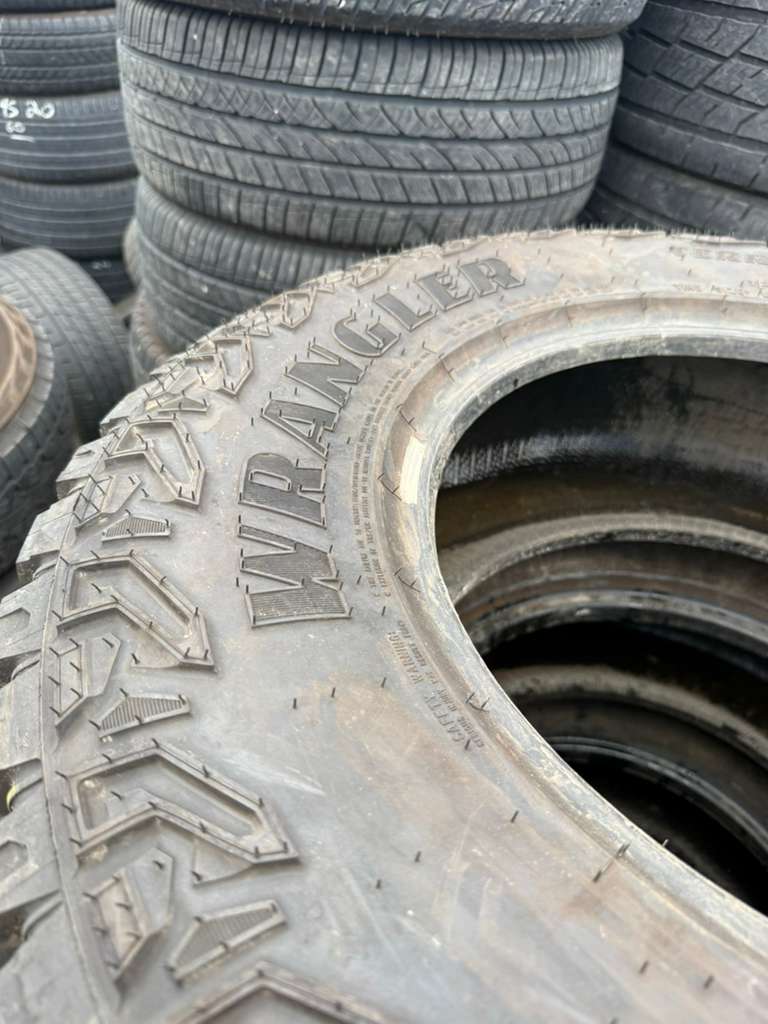 LT275/70R18 (3 Used Tires) Goodyear Wrangler Territory MT