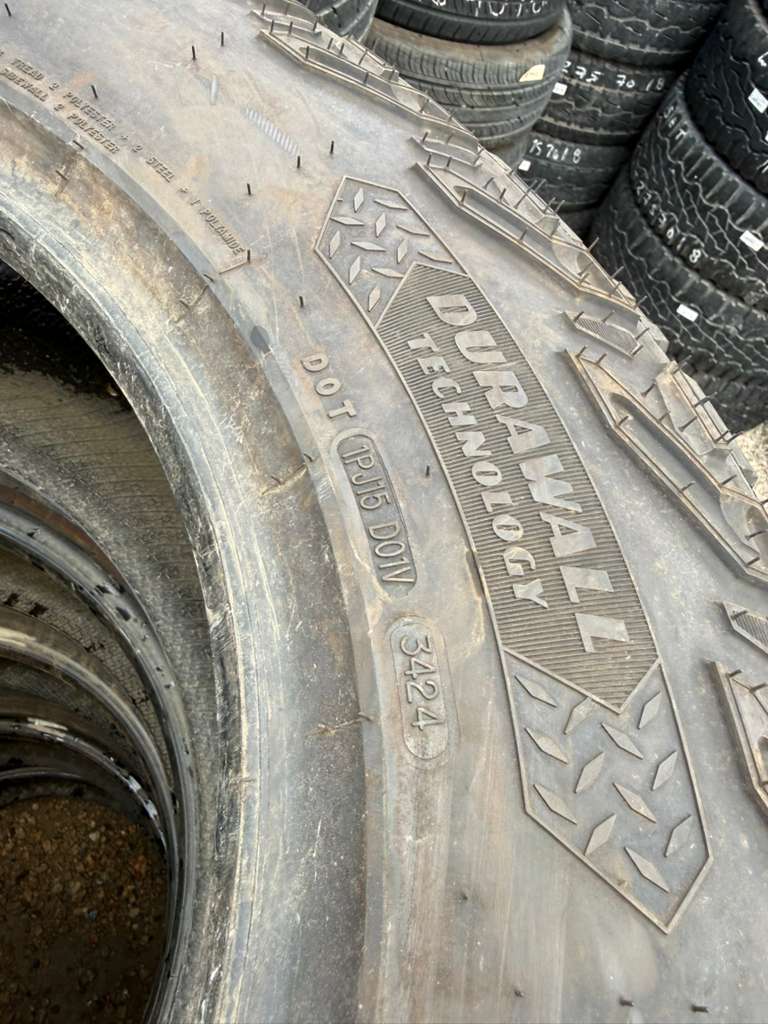 LT275/70R18 (3 Used Tires) Goodyear Wrangler Territory MT